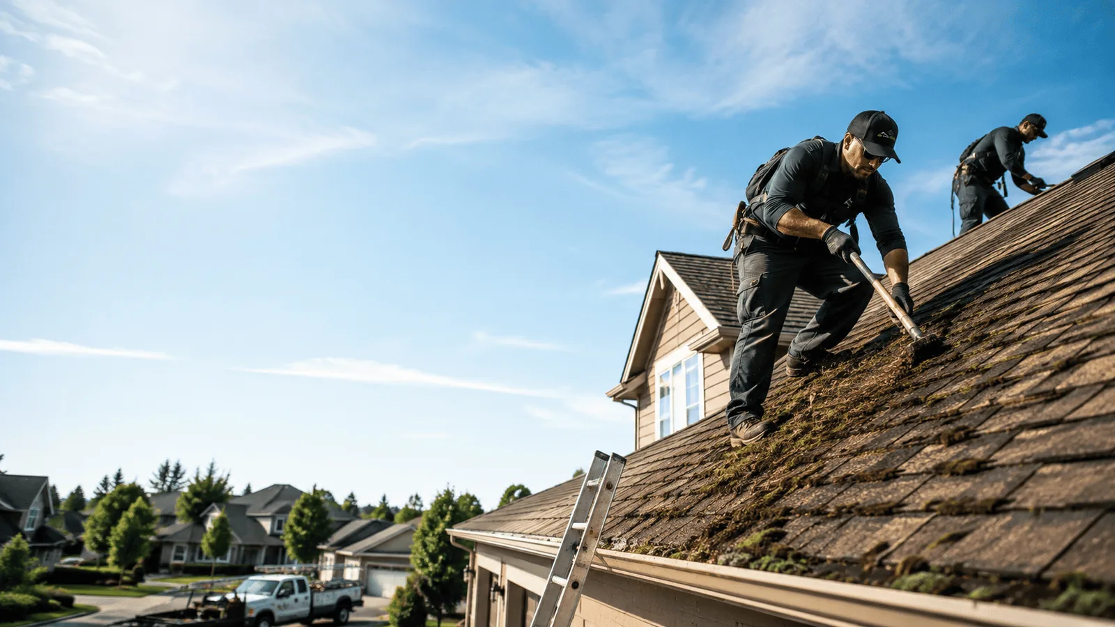 Roof Moss Removal in Raleigh, NC near me